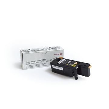 Xerox Phaser 6020/6022 WorkCentre 6025/6027 Cartucho Toner Amarelo Capacidade Standard (1.000 Páginas) - Xerox 106R02758