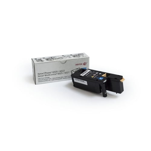 Xerox Phaser 6020/6022 WorkCentre 6025/6027 Cartucho de Toner Ciano Capacidade Standard (1.000 Páginas) - Xerox 106R02756
