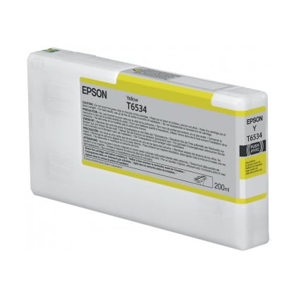 Cartucho de tinta amarelo original Epson T6534 - C13T653400 - Epson C13T653400
