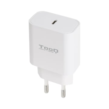 Carregador USB-C 3.0 20W 1xUSB-C Branco - Tooq TQWC-PDUSBC20W