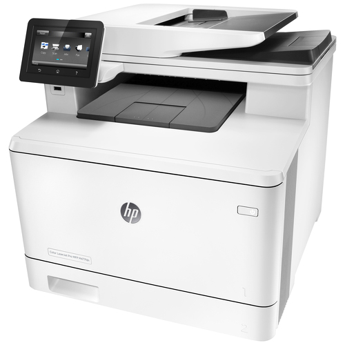 HP LaserJet M477fdn, Laser, Impressão a cores, 600 x 600 DPI, Cópia a cores, A4, Cinzento - HP CF378A