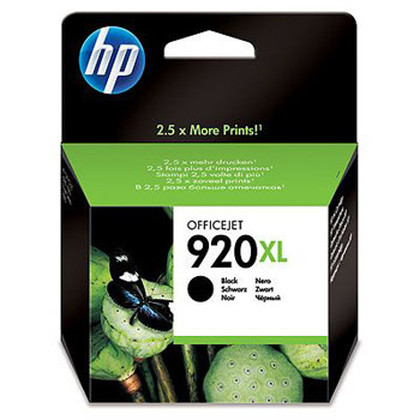 HP 920XL Black tinteiro Original Preto - CD975A