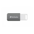 PEN VERBATIM 128GB USB 2.0 DATABAR GREY - Verbatim 49456
