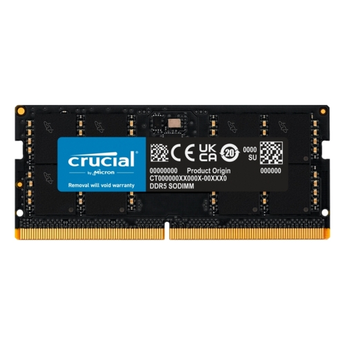 Memória RAM Crucial DDR5 32 GB 4800 MHz CL40 SODIMM - Crucial CT32G48C40S5