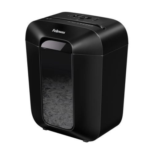 Fragmentadora de papel manual LX45 da Fellowes - Cortador de partículas - Tritura até 8 folhas - 17L - Fellowes 164990