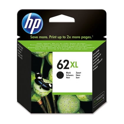 HP 62XL Black Ink Cartridge tinteiro Original Rendimento alto (XL) Preto - C2P05A