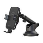 Suporte para automóvel XO com fecho automático + base de carregamento sem fios 15W WX027 - XO 196861