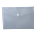 Bolsa A5 com Fecho Velcro Plástico Mate Transparente 1un - Outras 1003871