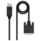 Nanocable DisplayPort Macho para DVI Macho Conversor Cabo 5m - Preto - Nanocable 10.15.4505