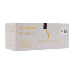 Cartucho de toner original amarelo Kyocera TK5230 - 1T02R9ANL0/TK5230Y - Kyocera TK5230Y