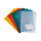 Classificador Plastico c/Bolsa Interior,,Visor,Etiqueta 321A 200my Cores Sortidas-10un - Neutral 100Z29001