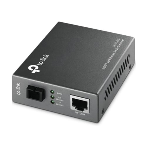 TP-LINK 10/100MBPS RJ45 TO 100MBPS SINGLE-MODE SC FIBER CONVERTER - TP-Link MC112CS
