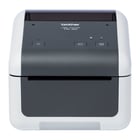 Brother TD-4520DN, Acionamento térmico direto , 300 x 300 DPI, 203 mm/seg, Com fios, Cinzento, Branco - Brother TD4520DN