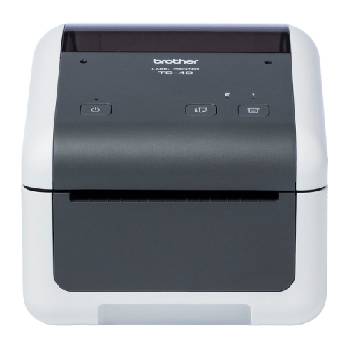 Brother TD-4520DN, Acionamento térmico direto , 300 x 300 DPI, 203 mm/seg, Com fios, Cinzento, Branco - Brother TD4520DN