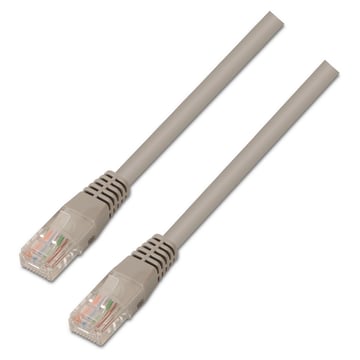 Aisens Network Cable Patch Cord RJ45 Cat.5e UTP AWG24 - 30cm - 10/100 Mbit/s - Cor Cinza - Aisens A133-0175