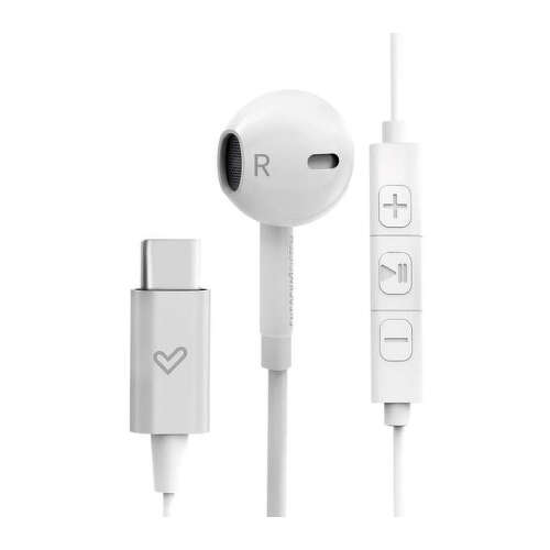 Energy Sistem Earphones Smart 2 - Tipo C - Controlo de música e volume - Estojo de viagem - Cor branca - Energy Sistem 242262