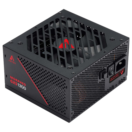 Abysm Fonte de alimentação para jogos ATX Morpheo GX5 1250 W Platinium totalmente modular - Abysm AB231301