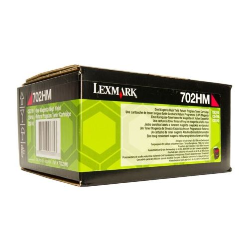Lexmark 702HM R toner 1 unidade(s) Original Magenta - Lexmark 70C2HM0