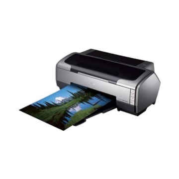 Epson Stylus Photo R1800, Jato de tinta, 5760 x 1440 DPI, Impressão sem margens - Epson C11C589021