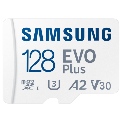 MicroSD SAMSUNG 128GB Evo Plus UHS-I SDHC U1 V10 A1 c/adaptador - Samsung MB-MC128SA/EU