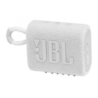Auricular Bluetooth JBL GO 3 5.1 4.2W - IPX7 à prova de água - Bateria com autonomia até 5h - Leve - Branco - JBL JBLGO3WHT