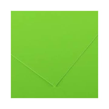 Cartolina 50x65cm Verde Fluorescente 250g 25 Folhas Canson - Canson 17203816