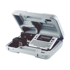 Brother P-touch1280VP, QWERTY, 10 mm/seg, AAA, Preto, Prateado - Brother PT1280VP