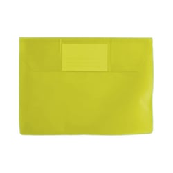 Envelope A5 PVC com Visor Transparente Amarelo 10un - Neutral 100Z28111
