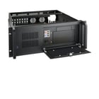 Caixa ATX para montagem em bastidor 4U de 19" da Tooq - 9x HDD3.5 + 2x HDD5.25 - Ventoinha de 120 mm + 2 ventoinhas de 80 mm - 2x USB 3.0 - Preto - Tooq RACK-406N-USB3