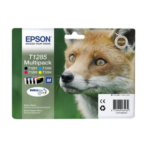 EPSON TINTEIRO PACK 4 CORES M S22/SX420/BX305 C/FREQUENCIA - Epson C13T12854022