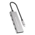 Conceptronic HUBBIES16G Hub USB 3.2 Gen 2 de 4 portas, 10 Gbps, 4 portas USB-C, USB PD de 100 W - Conceptronic HUBBIES16G