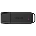 Kingston Pen USB 3.2 GEN1 Datatraveler Exodia Preto de 64 GB - Kingston DTXG2/64GB