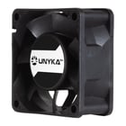 Unykach Server Ventoinha de 60mm com duas bolas - Velocidade máx. 3000rpm - Conector de 4 pinos com controlo de temperatura - Cor preta - Unykach 300637