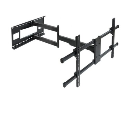 Tooq Suporte de parede com braço articulado para TV 43"-80" - Grande angular - Giro e inclinação - Peso máximo 50Kg - VESA 800x400mm - Preto - Tooq 143054