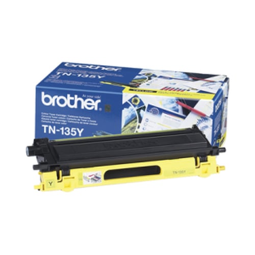 Toner Compatível Brother TN-135Y Amarelo 4000 Pág. - Compativel CPT-BTN135Y