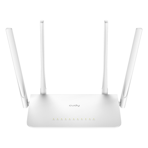 Cudy WR1300 Smart Router WiFi AC1200 Dual Band - 1x porta Wan 1000/100/10 Mbps e 4x portas Lan 1000/100/10 Mbps - 4 antenas externas - Cudy WR1300