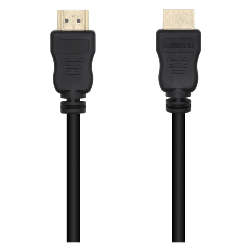 Cabo Aisens High Speed HDMI V1.4 14+1 CCS - A/M-A/M - 1,8m - Cor preta - Aisens A119-0653