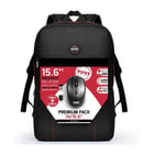 PORT MOCHILA P/ PORTATIL PREMIUM BLACK 15.6" + RATO WIRELESS USB-C E USB - Port 501901