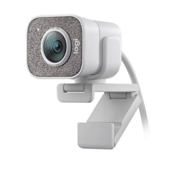 Logitech Streamcam Webcam Full HD 1080p USB-C - Campo de visão de 78° - Focagem automática - Cabo de 1,50 m - Branco - Logitech 960-001297