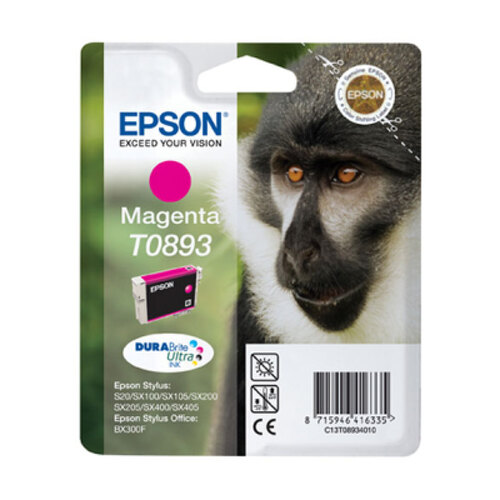 Tinteiro Original Epson T0893 Magenta - C13T08934011 - Epson C13T08934011