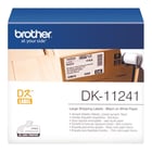 Etiquetas pré-cortadas para envios grandes (papel térmico). 200 etiquetas brancas de 102 x 152 mm - Brother DK11241