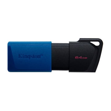 KINGSTON PEN 64GB USB3.2 GEN 1 DATATRAVELER EXODIA M BLACK BLUE - Kingston DTXM/64GB