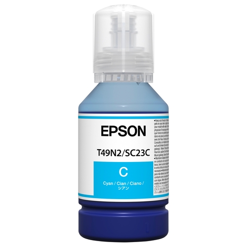 Epson T49H2 Cyan Botella de Tinta Original - C13T49H200 - Epson C13T49H200