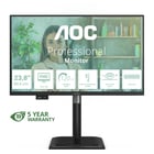 AOC MONITOR IPS 24" (23.8) FHD 120HZ VGA HDMI DP USB COLUNAS HAS PIVOT 24P4U - AOC 24P4U