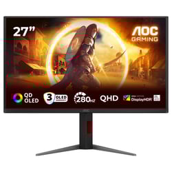 AOC MONITOR QD-OLED 27" QHD 16:9 0.03MS 280HZ HDMI DP USB HAS Q27G4ZD - AOC Q27G4ZD