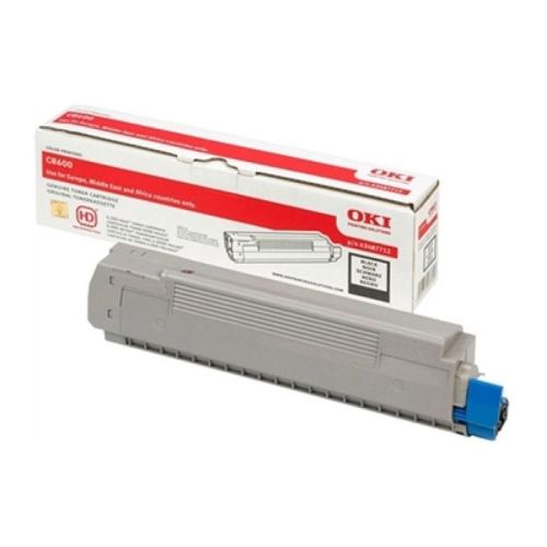 Toner C8600n/C8600dn/C8600cdtn/C8800 Preto - Oki 43487712