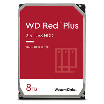 Disco 3.5 8TB WD Red Plus 128Mb SATA 6Gb&#47;s 5400rpm - Western Digital WD80EFZZ