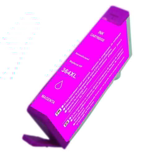 Cartucho de tinta genérico magenta HP 364XL - substitui CB324EE/CB319EE - HP HI-364XLMG