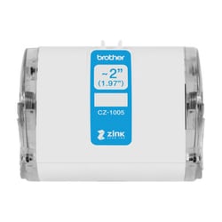 Rolo de fita adesiva Zero Ink. Largura: 50mm. Comprimento: 5m - Brother CZ1005