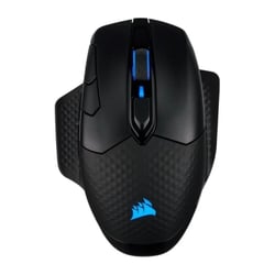 Mouse gamer sem fio USB Corsair Dark Core RGB Pro SE 18000 DPI - 8 botões programáveis - Switches Omron - Conexão sem fio ou USB - Até 36 horas de duração da bateria - Preto - Corsair CH-9315511-EU